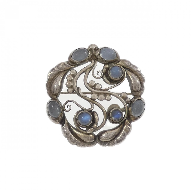 Brooch Hoa Nở Ánh Trăng George Jensen 666821
