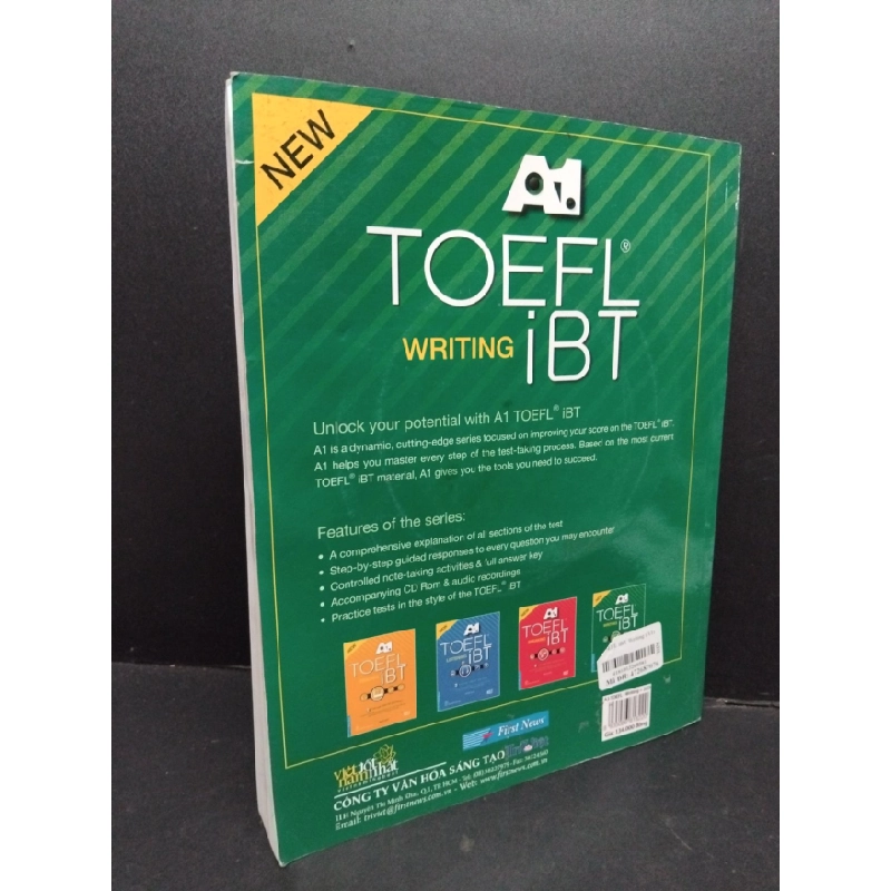 [Phiên Chợ Sách Cũ] A1 Toefl iBT writing (kèm CD)2011 2303 428171