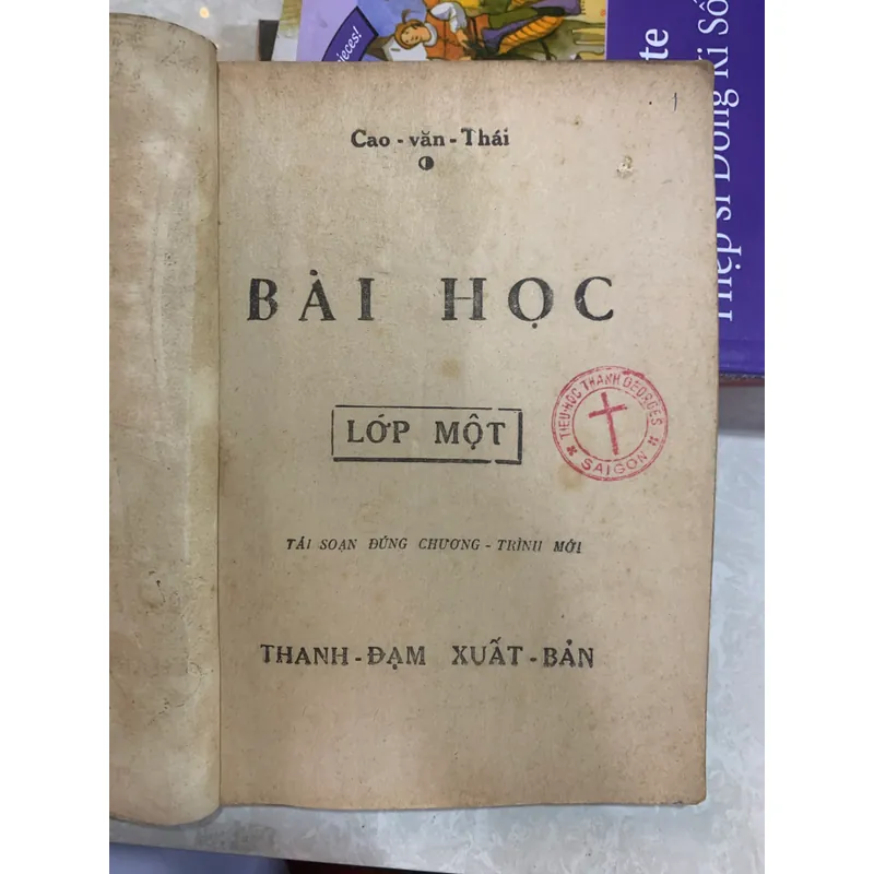 BÀI HỌC LỚP MỘT - CAO VĂN THÁI 613809