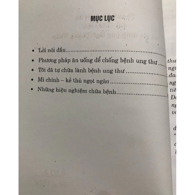 PHƯƠNG PHÁP ĂN UỐNG ĐỂ PHÒNG CHỐNG BỆNH UNG THƯ  - 94 trang, nxb: 2004 320469