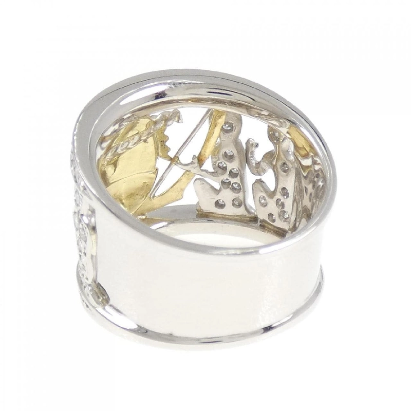 Nhẫn kim cương PT900/K18YG 0.51CT 670306