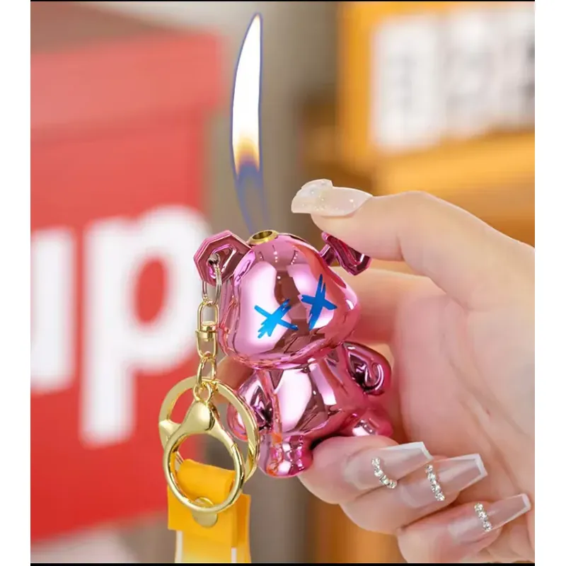 BẬT LỬA MÓC KHOÁ GẤU BEARBRICK – XINH, TIỆN, ĐỘC LẠ 699372