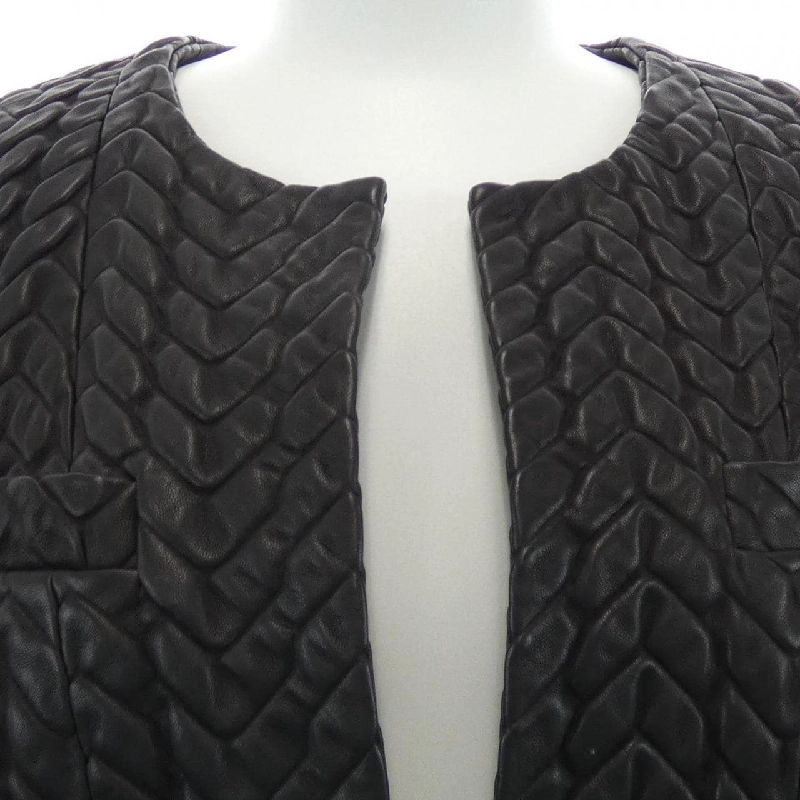 CHANEL P22125V01431 03A Áo khoác da - Hàng hiệu Authentic 822180