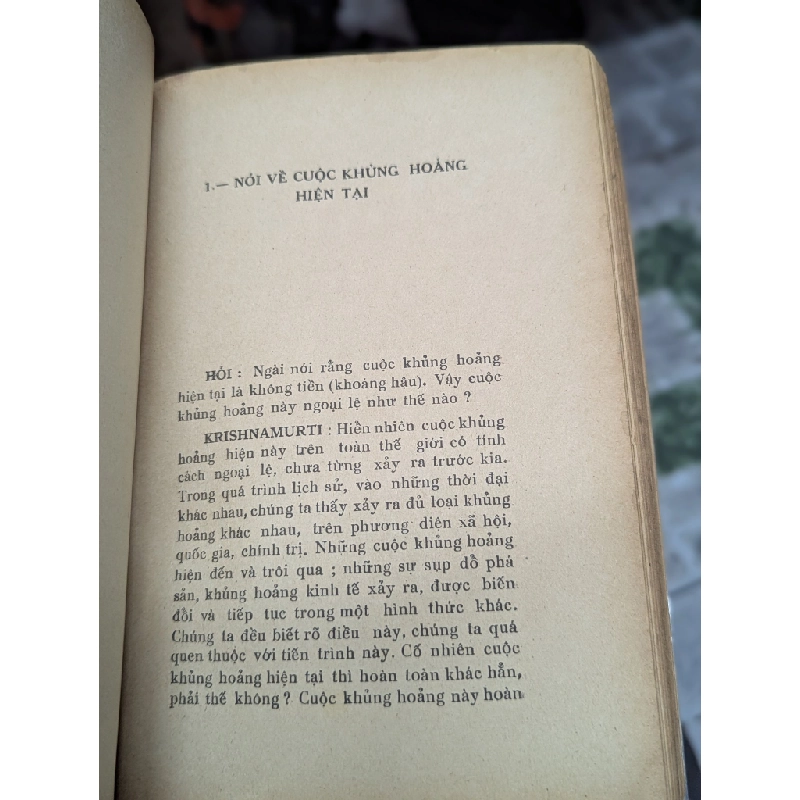 Tự do đầu tiên và cuối cùng - krishnamurti 121549