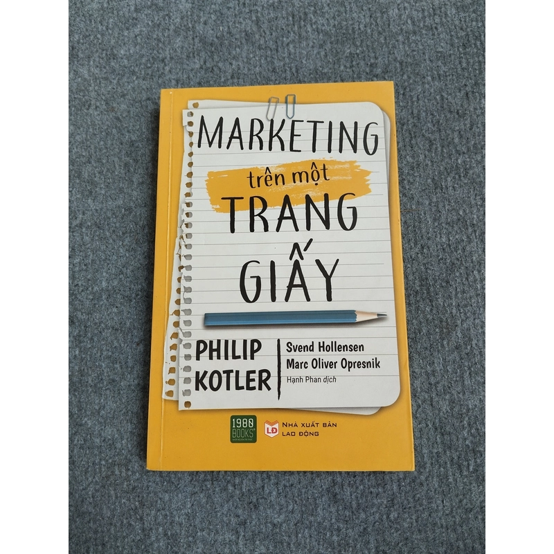 MARKETING TRÊN MỘT TRANG GIẤY 539671