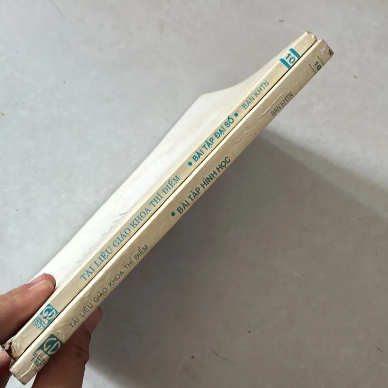 Hình học & Đại số 10 - 1996s (Tài liệu giáo khoa thí điểm) (4cuốn) 739147