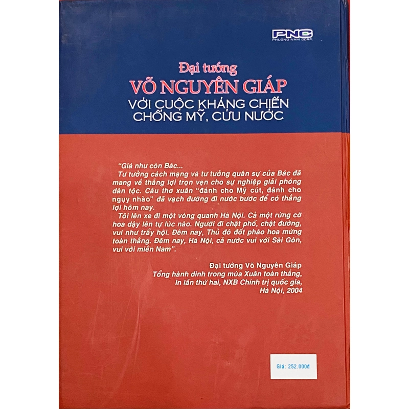 Đại Tướng Võ Nguyên Giáp - Với cuộc kháng chiến chống Mỹ, cứu nước. 495057