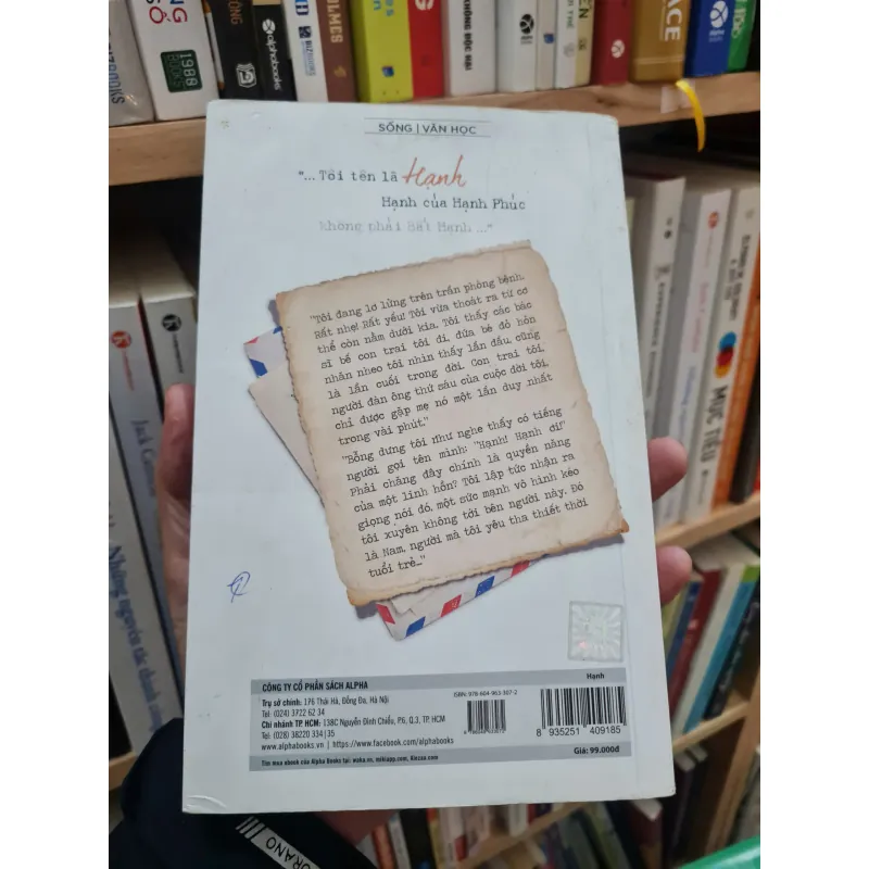 Hạnh - Vương Thúy An, mới 70% (2 trang ở giữa có bẩn do ép hoa) (TSTK) 674317