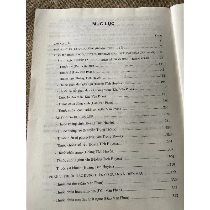 Dược lý học , gần 600 trang, khổ lớn  796441
