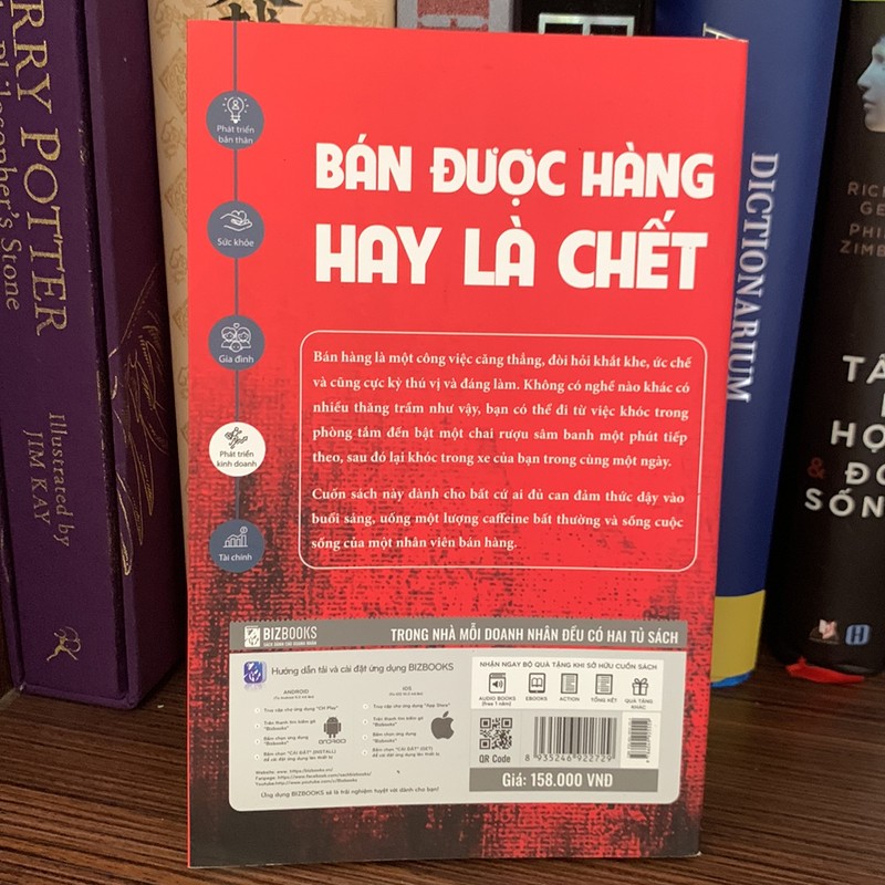 Sách kinh tế:Bán Được Hàng Hay Là Chết (mới 95%) 150097