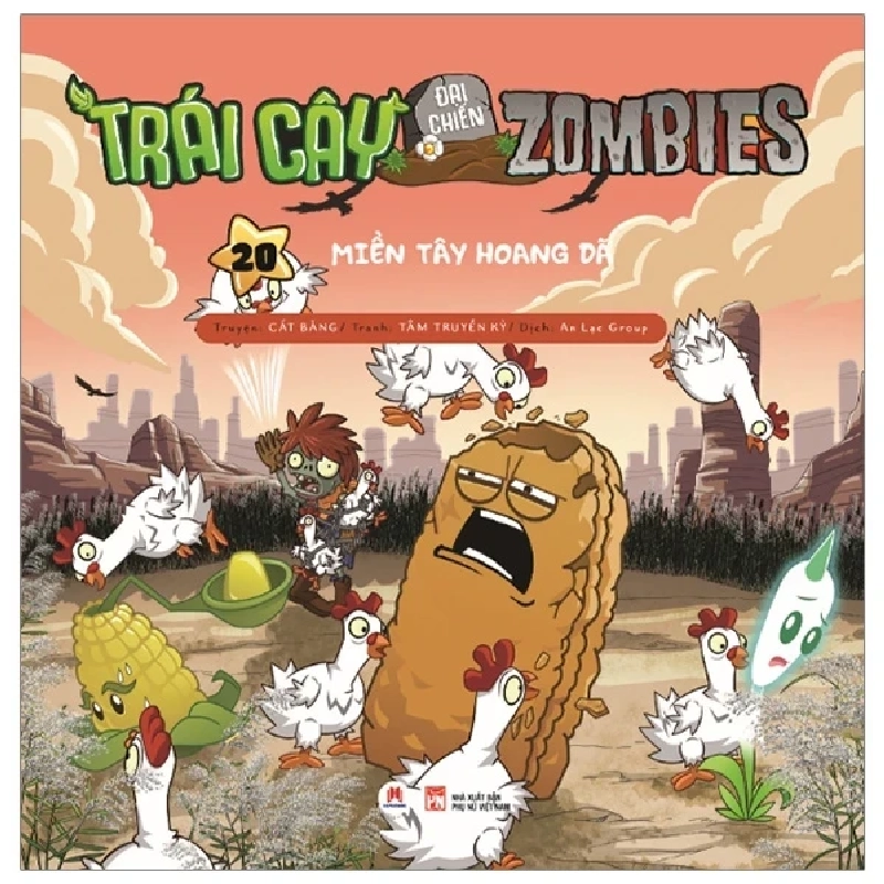 Trái Cây Đại Chiến Zombies - Tập 20: Miền Tây Hoang Dã - Cát Băng, Tâm Truyền Kỳ (Mới 100%) Truyện tranh, NXB Kim Đồng - SÁCH ĐẠI HỌC 488282