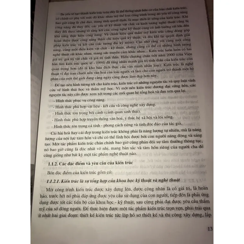 Khái niệm kiến trúc và cơ sở sáng tác 996392