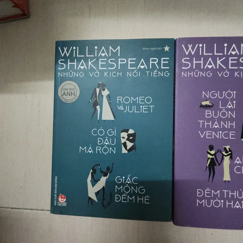 Sách combo 2 quyển William Shakespeare những vở kịch nổi tiếng 717294