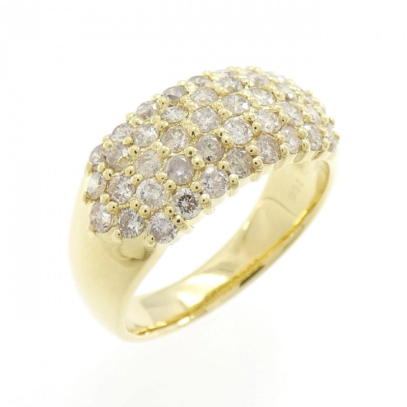 Nhẫn kim cương Pavé K18YG 1.00CT 672271