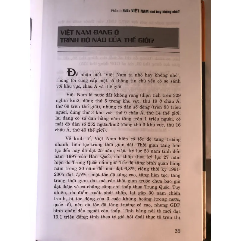 Nước Việt Nam nhỏ hay không nhỏ? 711678