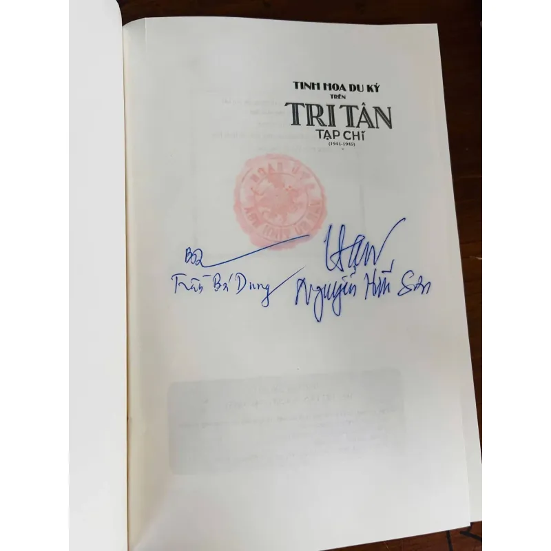 TINH HOA DU KÝ TRÊN TRI TÂN TẠP CHÍ (1941-1945) – BẢN BÌA CỨNG SƯU  1005691
