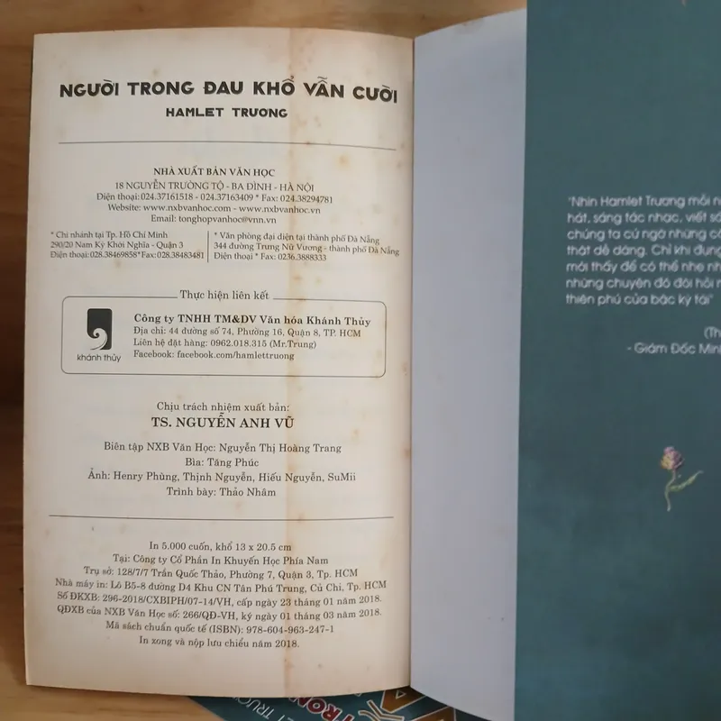 Tác Giả Hamlet Trương & Iris Cao (4 Cuốn) 577153