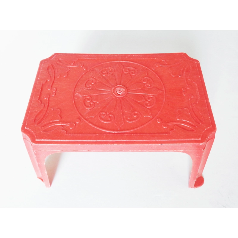 Mô hình bàn nhựa mini trong bộ chơi đồ hàng xưa phiên bản tuổi thơ 9x 454781