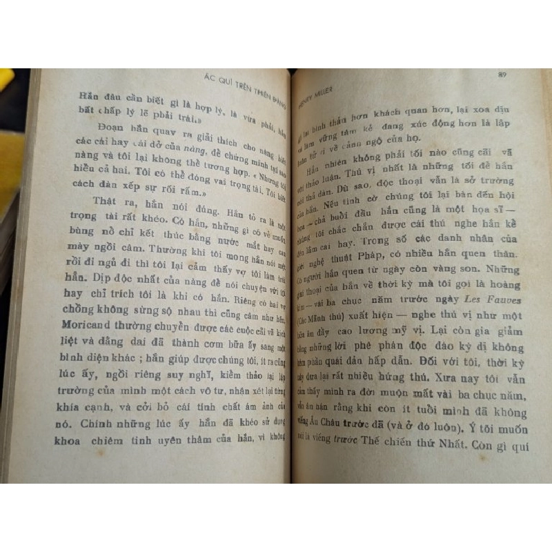 Ác qủi trên thiên đàng - Henry Miller ( bản dịch của Tâm Nguyễn ) 740224