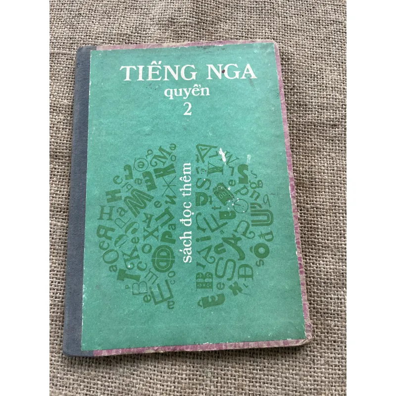 Tiếng Nga quyển 2, sách dùng cho học sinh - in tại Nga  791749