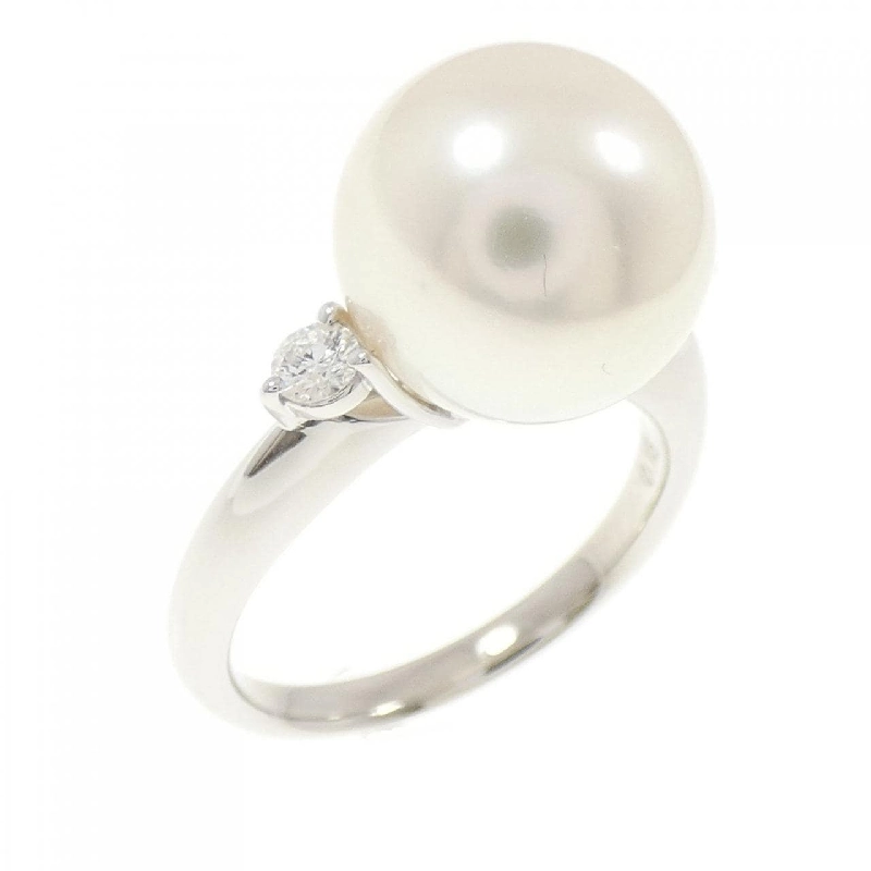 Nhẫn ngọc trai trắng Tasaki 11.2mm - Hàng hiệu Authentic 838026