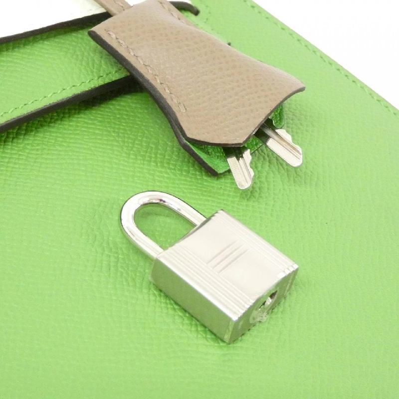 【Sản phẩm chưa sử dụng】Túi Hermes Kelly Tricolor 25cm 082734CK 619311