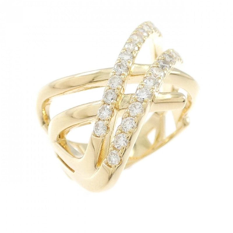 Nhẫn kim cương K18YG 0.50CT - Hàng hiệu Authentic 850356