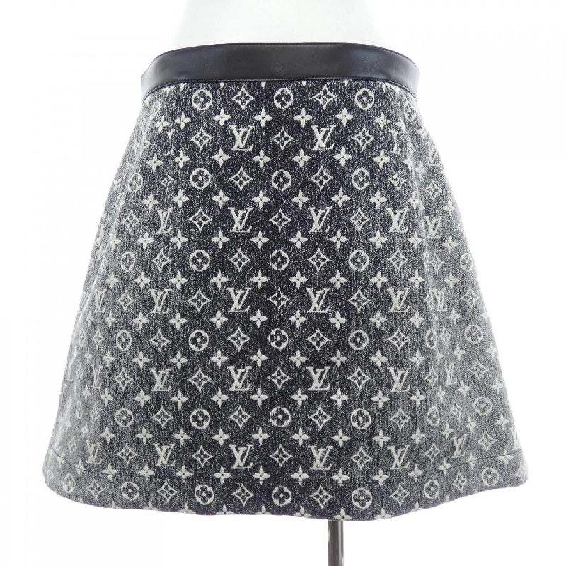 Chân váy denim họa tiết monogram LOUIS VUITTON FOSK25KJ2 - Hàng hiệu Authentic 815109