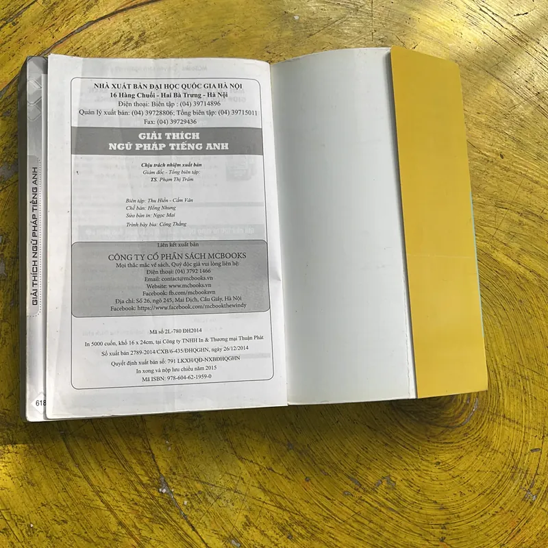 GIẢI THÍCH NGỮ PHÁP TIẾNG ANH- ĐẠI LỢI- HƯƠNG GIANG 712224