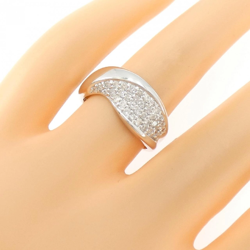 Nhẫn kim cương K18WG 0.50CT - Hàng hiệu Authentic 854770