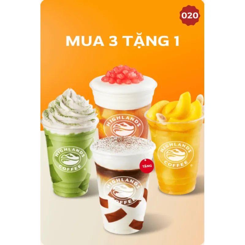 Voucher Highlands Coffee 1033834