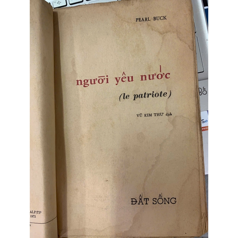 NGƯỜI YÊU NƯỚC - PEARL PUCK 299258