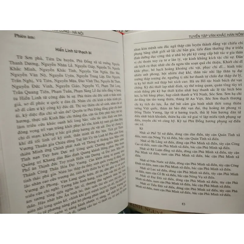 Tuyển tập Văn Khâc Hán Nôm 1023333