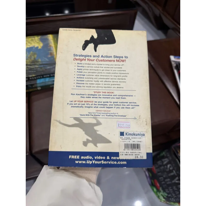 UP YOUR SERVICE! – RON KAUFMAN | SÁCH CHĂM SÓC KHÁCH HÀNG & DỊCH VỤ ĐỈNH CAO-K3 1011395
