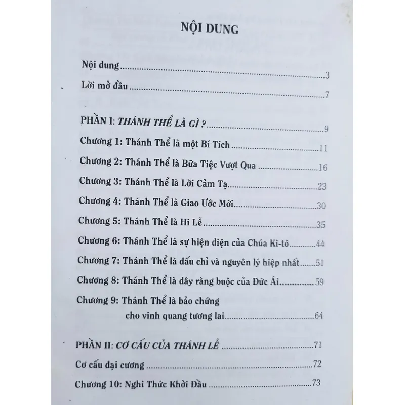 Giáo lý thánh thể 🌻 594679