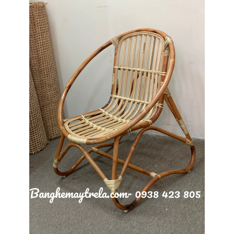 Ghế sò mây cafe chân quỳ 479004
