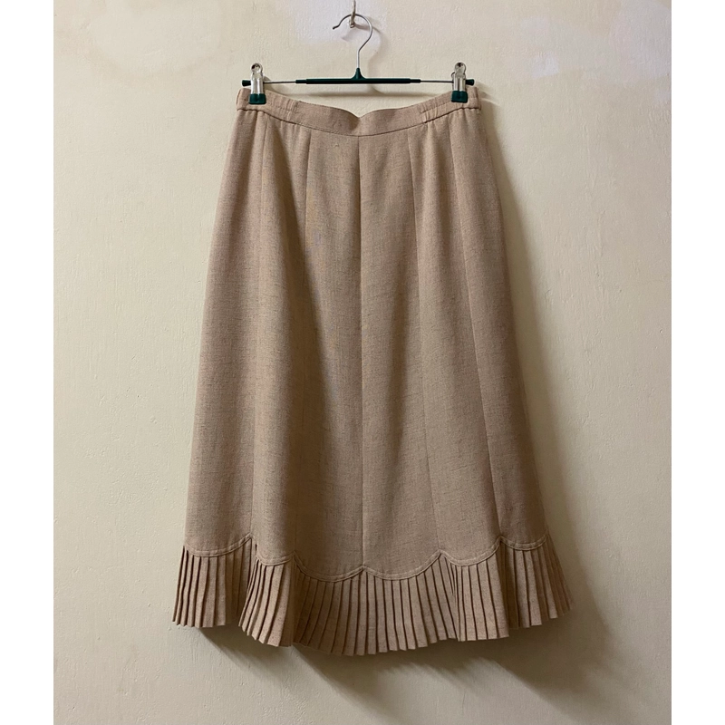 Chân váy thô linen lai kiểu 541121
