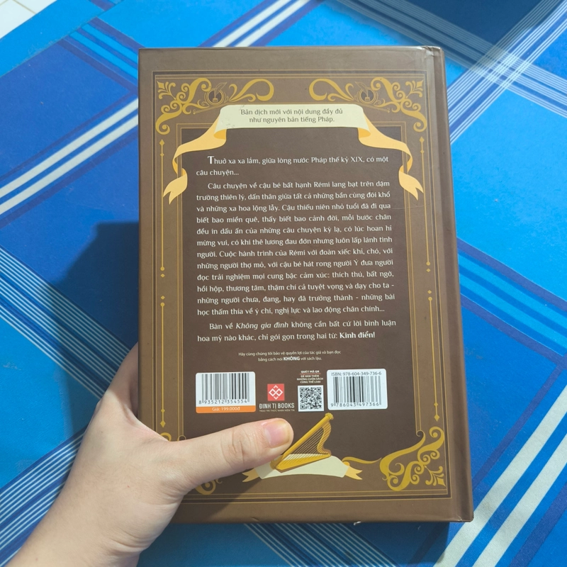 Không Gia Đình [Bìa cứng] - Hector Malot - Giá bìa 199k - Đinh Tị 462301