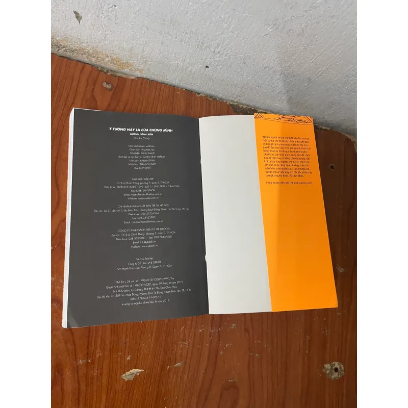 Ý TƯỞNG NÀY LÀ CỦA CHÚNG MÌNH- HUỲNH VĨNH SƠN 730459