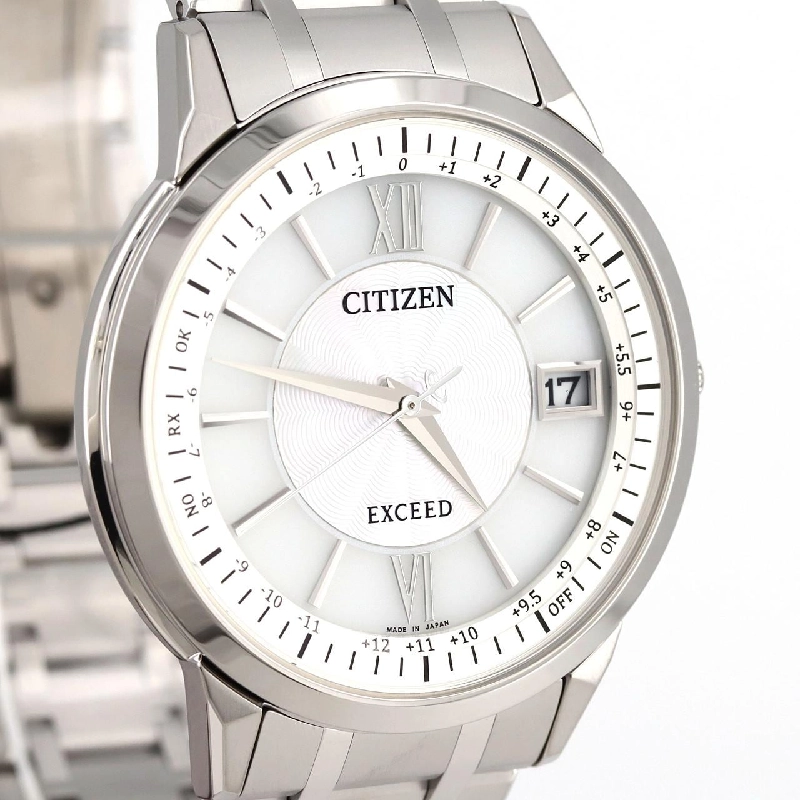 Đồng hồ sóng Citizen Exceed H147-A1B4B03/CB1140-61D TI Solar Quartz - Hàng hiệu Chính hãng 880619