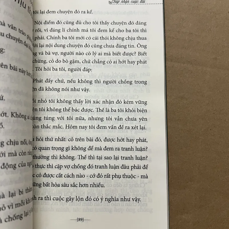 Chấp Nhận Cuộc Đời 751039