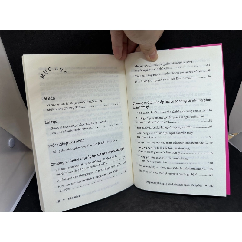 30 Phương Thức Giúp Bạn Không Ngục Cả Trước Áp Lực, Trần Yến Y, 2021, Mới 90% SBM270325 919411