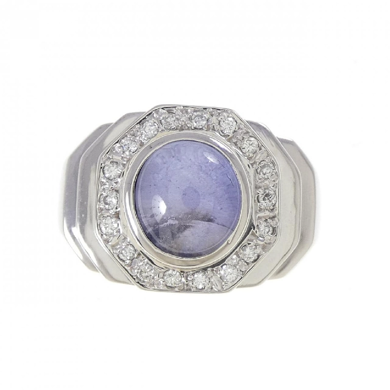 Nhẫn Star Sapphire PT900 4.73CT - Hàng hiệu Chính hãng 849977