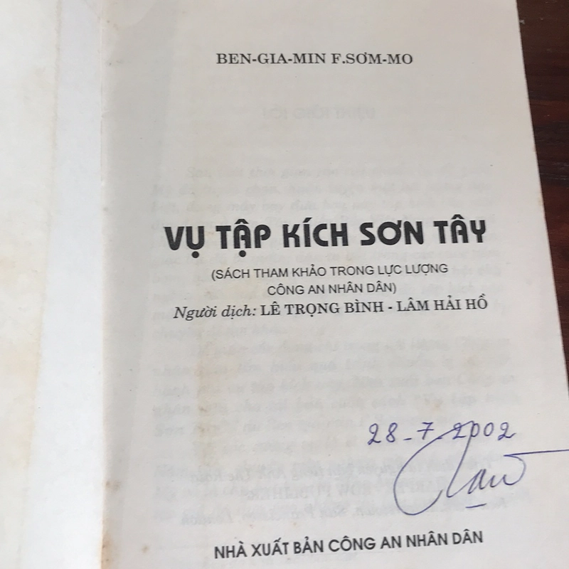 VỤ TẬP KÍCH SƠN TÂY  507240