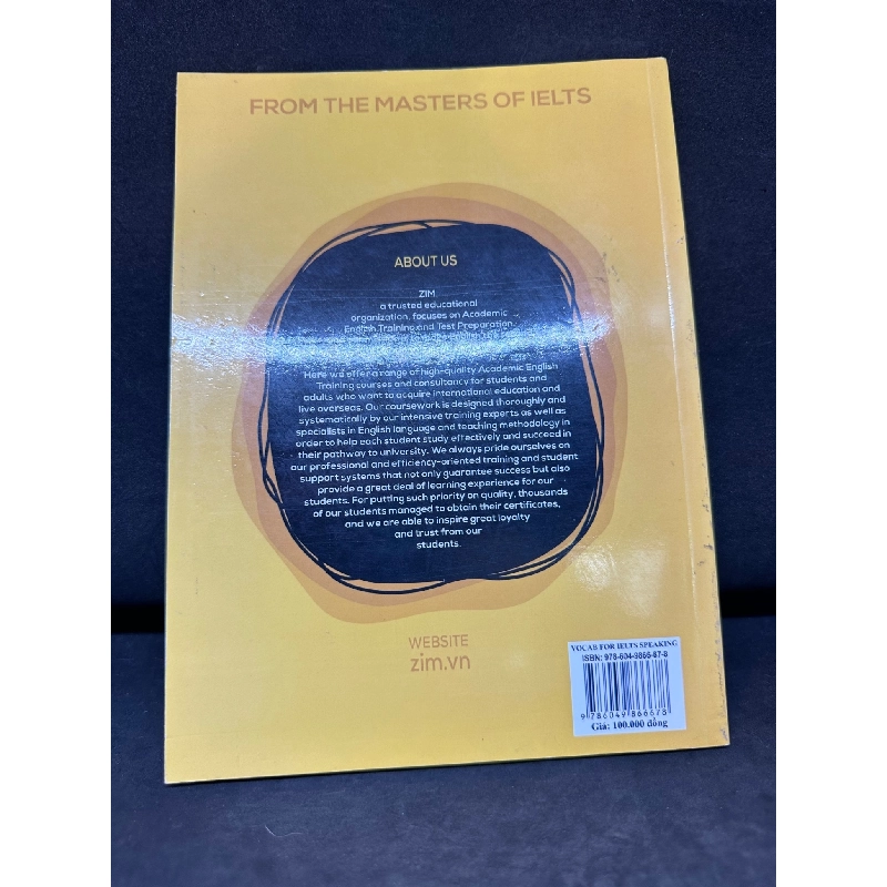 Power Vocab Ielts - Speaking, Band 8, Nguyễn Anh Toàn, Mới 90%, 2019 SBM0307 916389