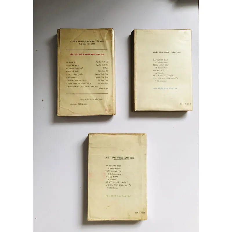 📚 BỘ 3 TẬP CUỐN THEO CHIỀU GIÓ – Margaret Mitchell Xuất bản: 1988 602520