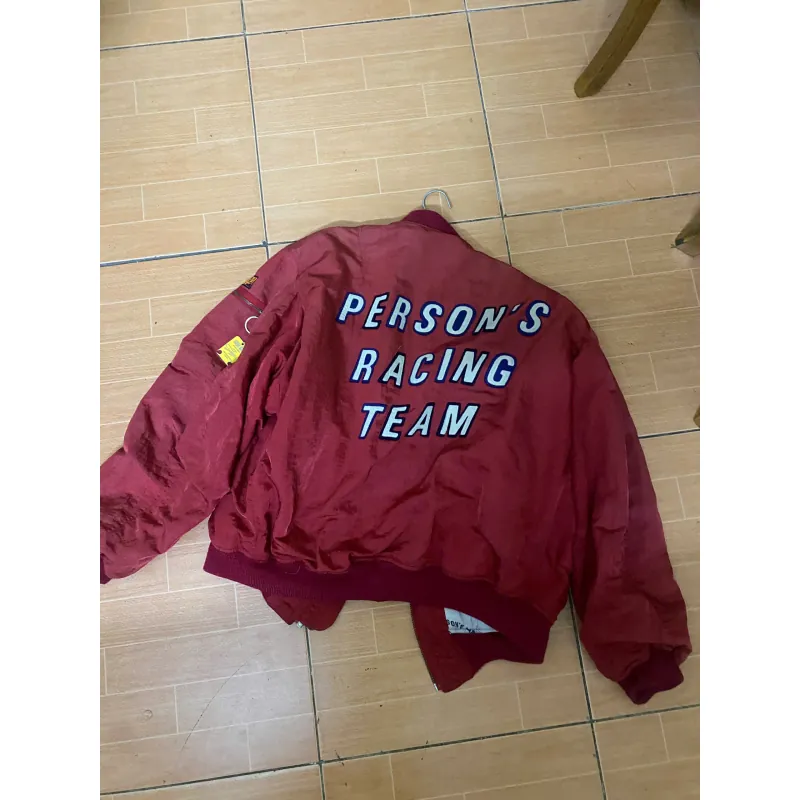 Áo bomber person's racing team 603174
