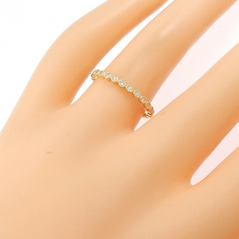 Nhẫn kim cương K18YG 0.10CT - Hàng hiệu Authentic 851040