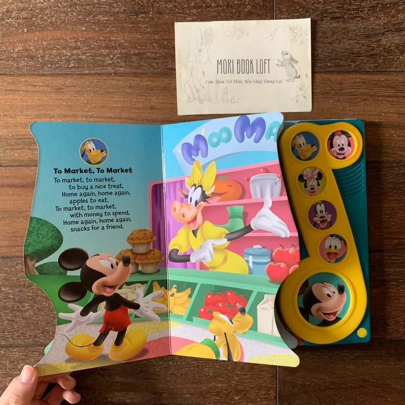 Sách ngoại văn Disney Junior Mickey Mouse Clubhouse: Let’s Sing! Sound Book, Used 542235