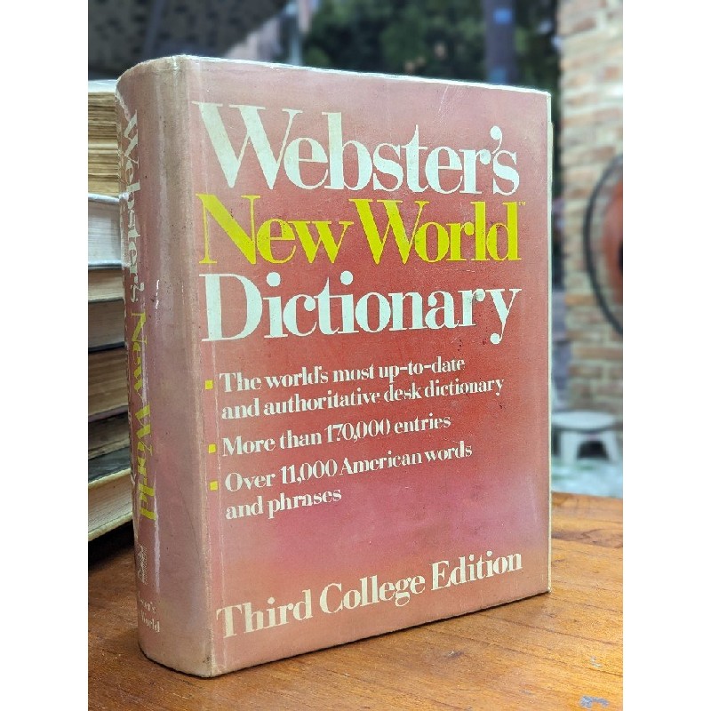 WESTER'S NEW WORLD DICTIONARY 161445